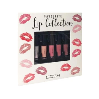 Set Gosh Favorite Lip Collection Liquid Lipstick, 5 vnt.