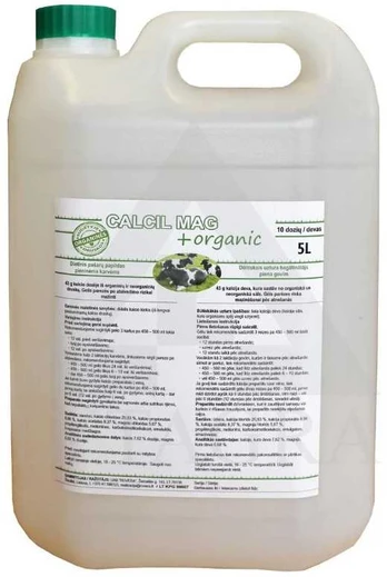 CALCIL MAG+ORGANIC,5L