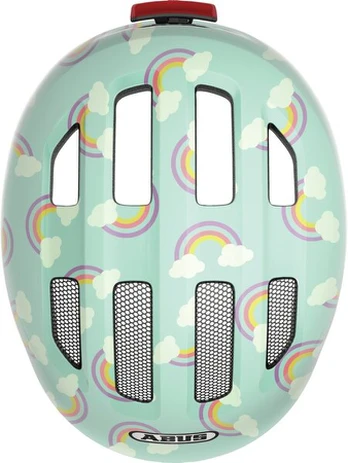 Šalmas Abus Smiley 3.0 LED blue rainbow-S (45-50)