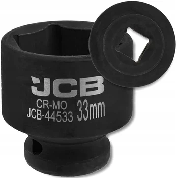 Jcb 33mm smūginė 1/2" šešiakampė Cr-mo galvutė
