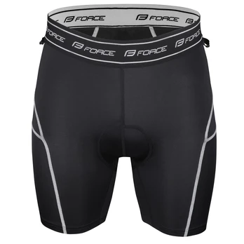 Vidiniai šortai FORCE MTB // (juodi) XXL