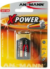 Ansmann Bateria X-Power 9V Block 1 vnt.