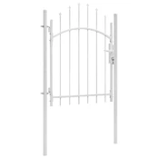 Sodo vartai, balti, 1x1,75m, plienas kaina
