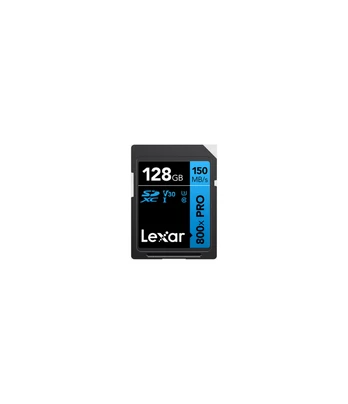 Lexar | Memory Card | Professional 800x PRO | 128 GB | SDXC | Flash memory class UHS-I