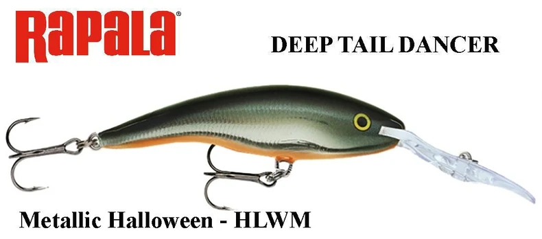 Vobleris Rapala Deep Tail Dancer HLWM Metallic Halloween 11 cm