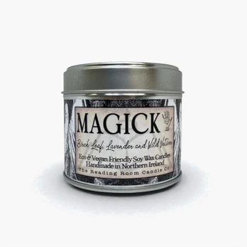 Magick- Scented Soy Candle - Birch Leaf, Lavender and Wild Vetiver