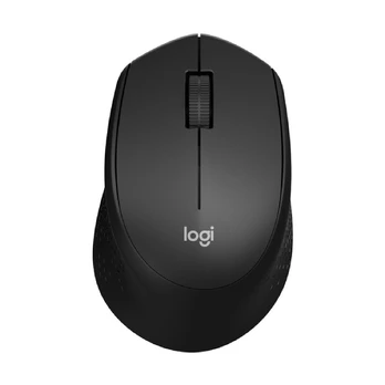 Logitech M330 Silent Plus Computer Mouse Black