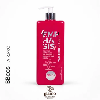 BBCOS Emphasis Yao-Tech Repair šampūnas 1000 ml