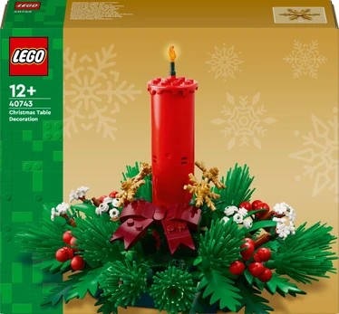 LEGO Iconic 40743 Kalėdinė stalo puošmena