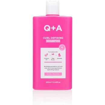 Q+A Curl Defining Shampoo šampūnas garbanotiems plaukams, 250 ml