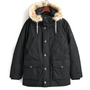 Striukė vyrams, Juoda, CLASSIC WINTER PARKA