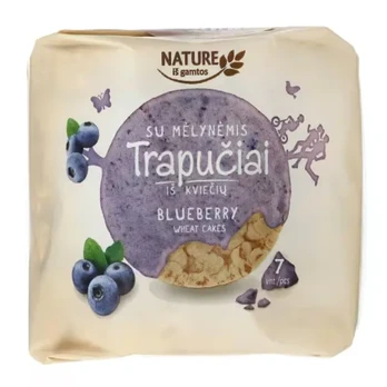 Trapučiai su mėlynėmis NATURE, 105 g