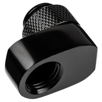 Alphacool Eiszapfen G1/4 col. Verlängerung Offset MF 16 - juoda