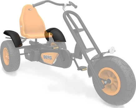 Berg XL Frame - Rear mudguards 71° Chopper