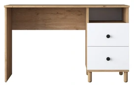 Stalas Kalune Design HA109 893RAN3331, baltas/riešuto kaina