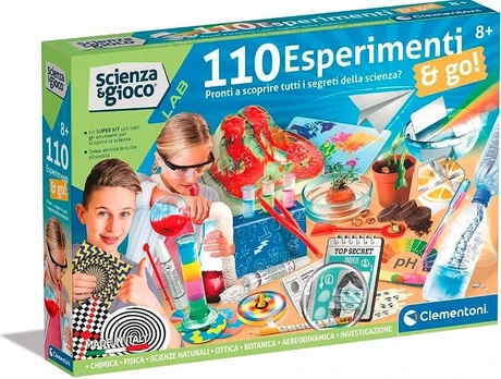 Clementoni CLE Scientific fun 110 Experiments 50720
