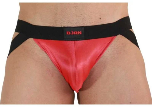 BURN - 010 JOCK Raudonas / Juodas XL