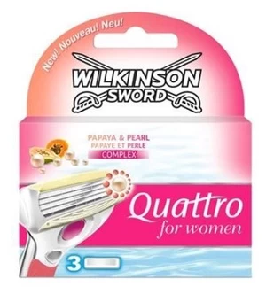 Wilkinson Sword Wilkinson Quattro moterims Papaya & Pearl 3 vnt