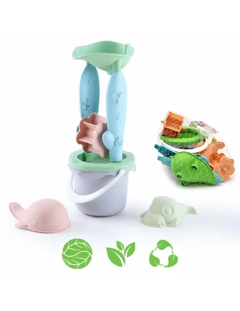 WOOPIE GREEN Bucket and Wheel Set 4 pcs.