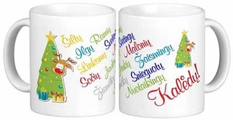 Puodelis "Kalėdos"