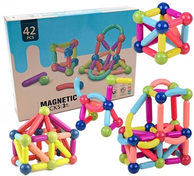 Magnetinis konstruktorius, 42 vnt.