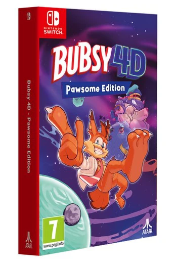 Kompiuterinis žaidimas Bubsy 4D: Pawsome Edition (Switch)