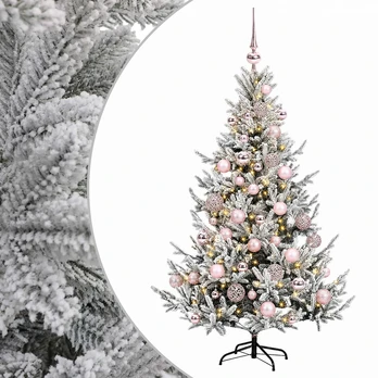 Dirbtinė kalėdinė eglutė su rutuliuku 150 cm 150 LED