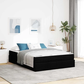 Lovos rėmas Juoda 140 x 190 cm audinys