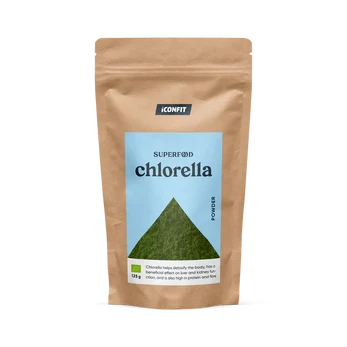 ICONFIT ekologiški chlorelos dumbliai (125g)