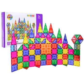 3D magnetinių blokelių rinkinys 93 vnt