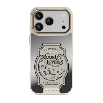 Moonlit Lovers - iPhone 17 Pro Case, Elite Mirror Light (MagSafe) / Gold