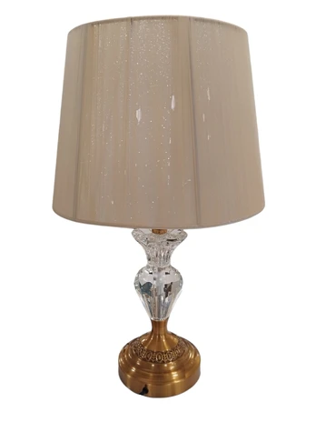 Stalinis šviestuvas 6062, E27, 40W, smėlio sp./aukso sp.