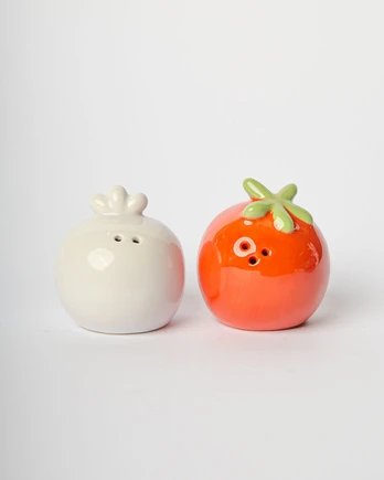 Blogo - Salt and pepper set - Multi/Mønster