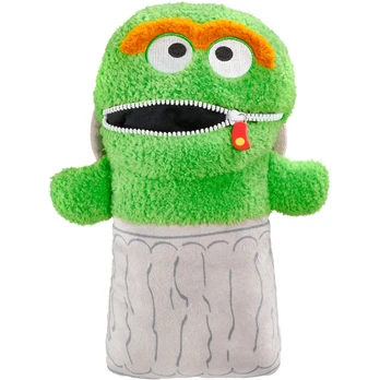 Pliušinis žaislas Schmidt Sesame Street Oskar, žalias/pilkas, 29 cm