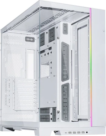 Korpusas Lian Li O11 Dynamic EVO XL, skaidri/balta