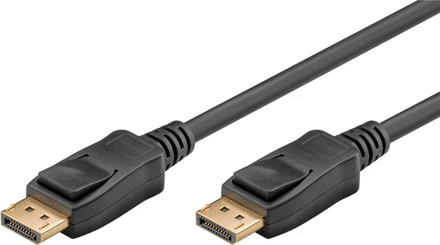 Goobay „DisplayPort 2.0“ laidas, 40 Gbps – laido ilgis 2 m