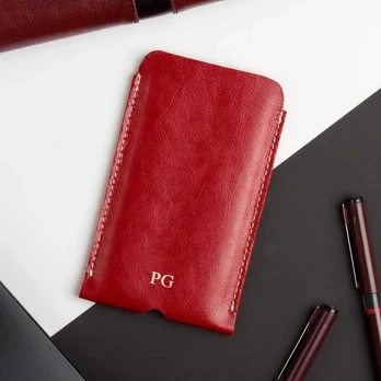 Leather case for IPhone 11 Solier SA58 red