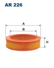 Oro filtras FILTRON AR 226 kaina