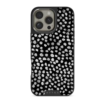 Night Sky - Dotted iPhone 16 Pro Max Case, Elite Dark (MagSafe) / Gunmetal