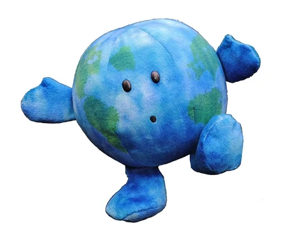 Soft toy - planet The Earth, Celestial Buddies