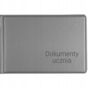 Vaikų dokumentų dėklas "silver" Kod-12-01 Biurfol