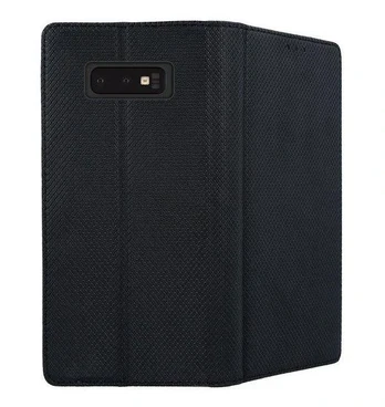 Dėklas Smart Magnet Xiaomi Redmi Note 10 / Redmi Note 10S juodas