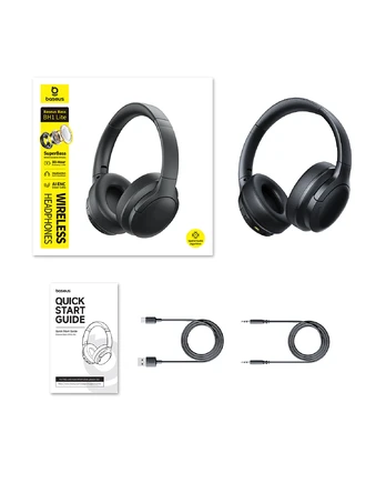 Ausinės Bass BH1 Lite Black A0203C00
