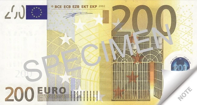 Bloknotas 200 EURO 70lapų