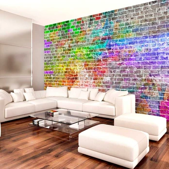 Artgeist Fototapetas - Rainbow Wall
