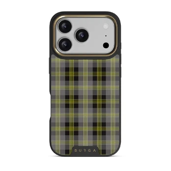 Evergreen - iPhone 17 Pro Case, Elite Dark (MagSafe) / Gold