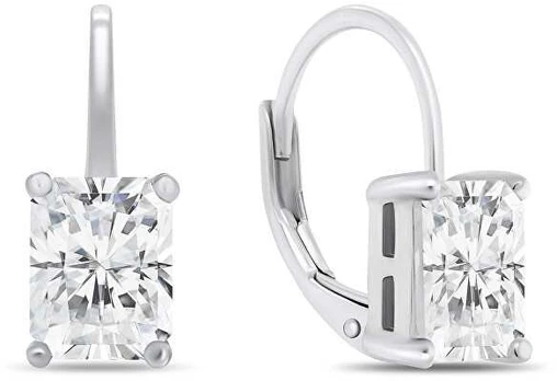 Brilio Silver Beautiful sidabrinis earrings with zircons EA937W