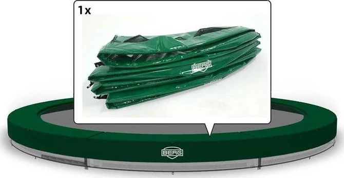 Berg "InGround Elite" - Padding žalias 380 (12,5 pėdų)