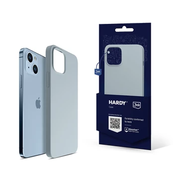 Dėklas Apple iPhone 14 Plus - 3mk Hardy Silicone MagCase Sierra Mėlyna