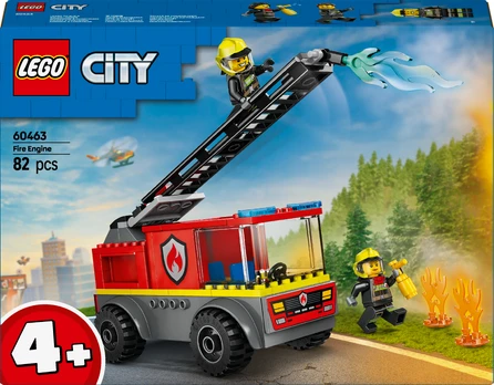 LEGO City 60463 Ugniagesių automobilis su kopėčiomis